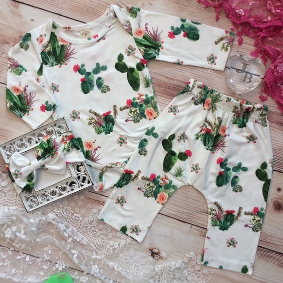 cactus outfit baby